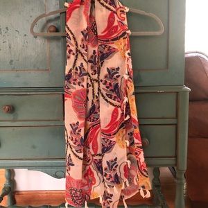 Colorful, lightweight scarf